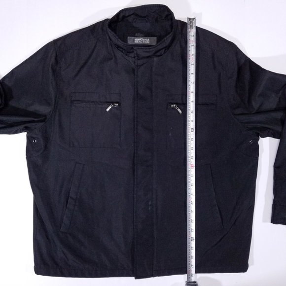 Kenneth Cole Reaction Black Zip-up Jacket - Picture 11 of 11
